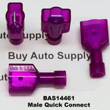 BAS14461 - Red Male Quick Connect (Nylon)