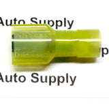 Yellow Male Quick Connect Terminal (Nylon) - BAS14465 - from Buy Auto Supply