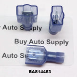 Blue Male Quick Connect (Nylon) - BAS14463