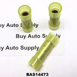 BAS14473 - Yellow Nylon Butt Connector - Made in USA - from Buy Auto Supply