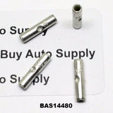 22-18 Non-Insulated Butt Connector - Made in USA- BAS14480