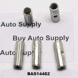 12-10 Non-Insulated Butt Connector - Made in USA- BAS14482