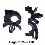Wire Loom Routing Clips 13/32" - Interchange: Auveco 14544 GM 8911473