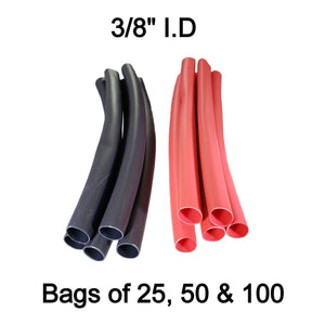 BAS13804 - 3/8" 3:1 Dual Wall Adhesive Lined Heat Shrink Tube