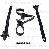 Round Hole Mountable Zip Tie- BAS01164 - Interchange 90672-SA0-0030, 9928-91-053, 14298, 9279