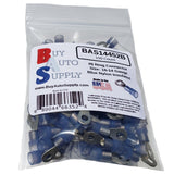 BAS14452B - Blue Nylon Ring Connector 16-14 (#6 Stud)