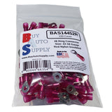 BAS14452R - Red Nylon Ring Connector 22-18 (#6 Stud)