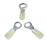 BAS14455Y - Yellow Nylon Ring Connector 12-10 (1/4" Stud)