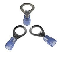 BAS14456B - Blue Nylon Ring Connector 16-14 (5/16