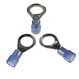 BAS14456B - Blue Nylon Ring Connector 16-14 (5/16" Stud)