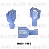Blue Male Quick Connect (Nylon)- BAS14463