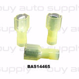 Yellow Male Quick Connect Terminal (Nylon)- BAS14465