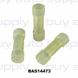 Butt Connectors - Yellow Nylon - Made in USA- BAS14473