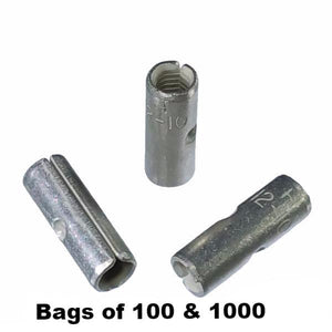 BAS14482 - 12-10 Non-Insulated Butt Connector - Made in USA