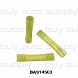 Butt Connectors - Yellow Heat Shrink -12-10 - BAS14503