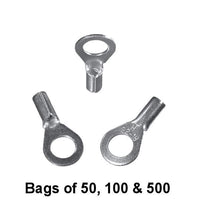 BAS14522 - 22-18 Naked Ring Terminal (#10 Stud)